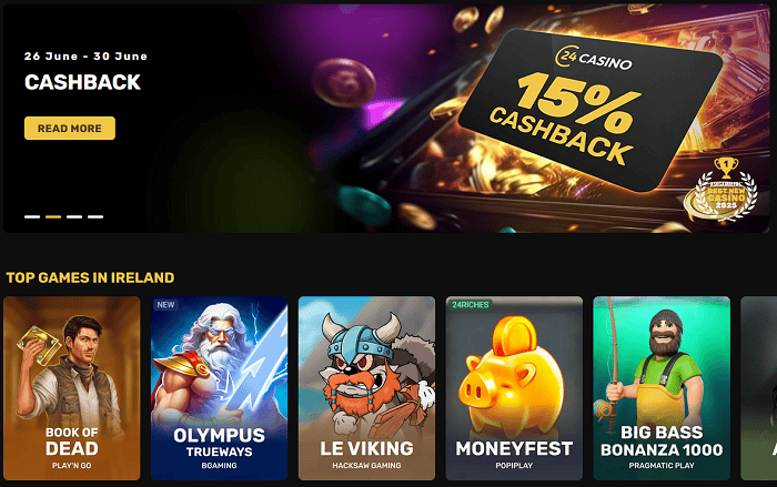24Casino Gratis Spinn 